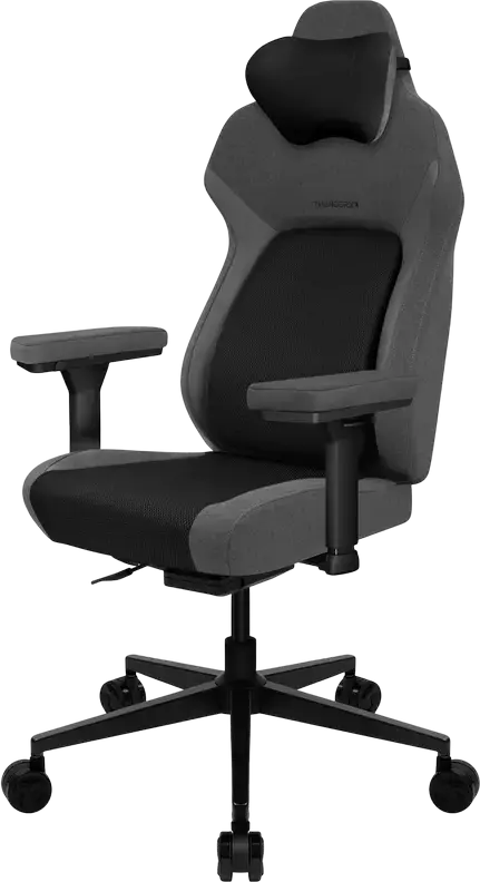 Scaun Gaming ThunderX3 Core Smart Loft, Material Textil Loft Weave, Cotier 3D, Scaun 2D, Mecanism SYNC5, Suport Lombar CORE.RDY, Gas Lift Clasa 4, Negru
