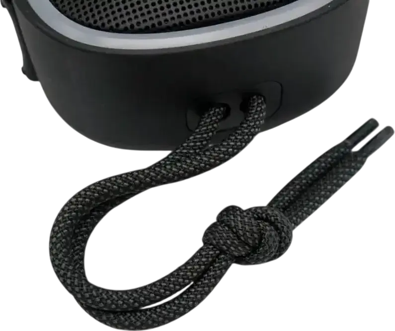 Boxa Portabila Bluetooth 6.0 Mova S1 RGB, Putere 20W RMS, Rezistenta la Apa IPX7, Iluminare RGB, Cititor Card TF, Microfon Incorporat, Negru