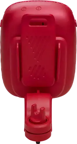 JBL Wind 3 Portable Bluetooth Speaker, Red, IP67 Waterproof & Dustproof, 5W RMS, FM Radio, TF Card, AUX, LED Display, Handlebar Mount for Bike/Motorcycle
