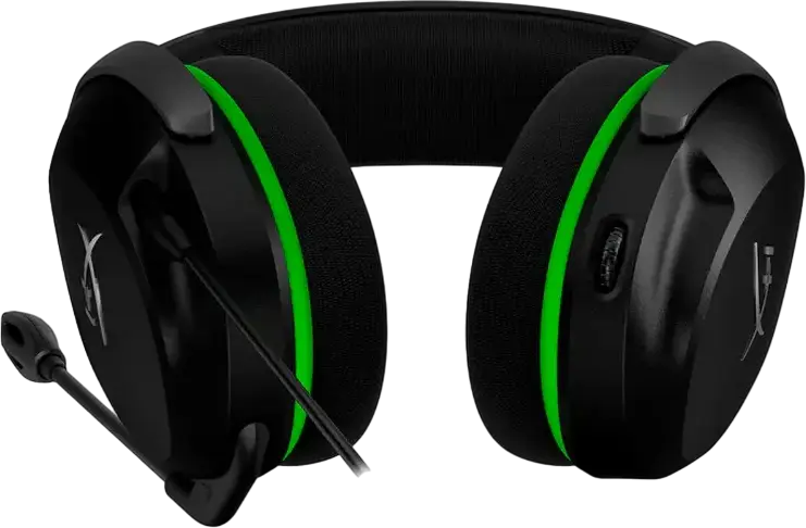 HyperX CloudX Stinger 2 Core Gaming Headset for Xbox Series X|S and Xbox One, Wired 3.5mm, 40mm Dynamic Drivers, Noise-Cancelling Swivel-to-Mute Mic, Black
