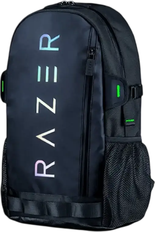 Rucsac Laptop Razer Rogue V3 14 Chromatic, Poliester Rezistent la Apa, Captusala TPU Anti-Zgarieturi, Compartiment Laptop 14 inch, Negru
