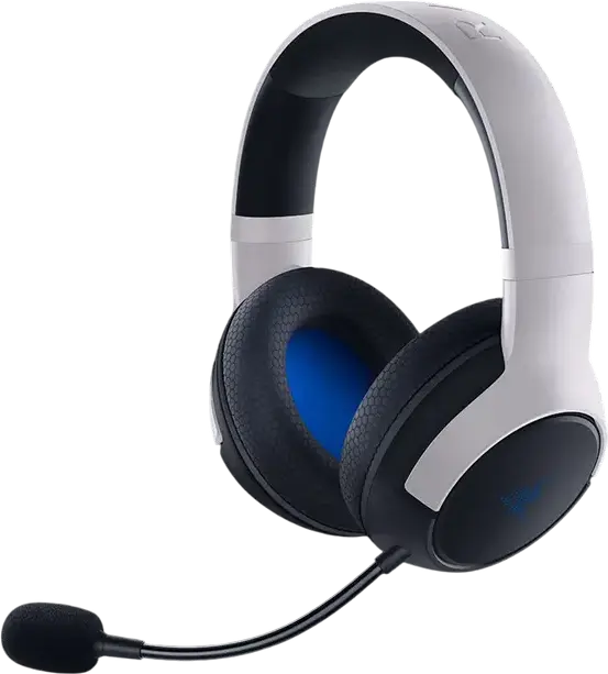 Razer Kaira HyperSpeed for PS5 Wireless Gaming Headset RZ04-03980200-R3G1, 2.4 GHz & Bluetooth, 50mm TriForce Drivers, HyperClear Cardioid Mic, 30h Battery