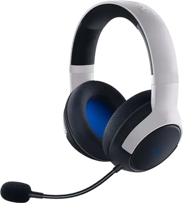 Razer Kaira HyperSpeed for PS5 Wireless Gaming Headset RZ04-03980200-R3G1, 2.4 GHz & Bluetooth, 50mm TriForce Drivers, HyperClear Cardioid Mic, 30h Battery