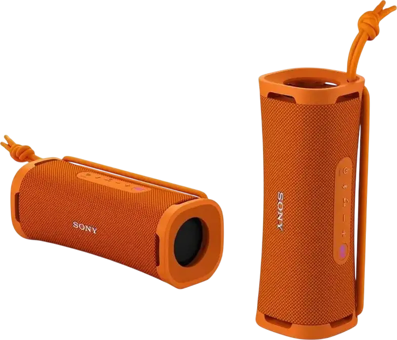 Boxa Portabila Bluetooth Sony SRS-XE200, Rezistenta la Apa IP67, Baterie 12h, Putere 7.5W RMS, Difuzoare Full-range, Asociere Stereo, USB-C, Portocaliu
