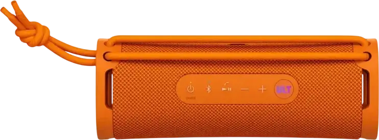 Boxa Portabila Bluetooth Sony SRS-XE200, Rezistenta la Apa IP67, Baterie 12h, Putere 7.5W RMS, Difuzoare Full-range, Asociere Stereo, USB-C, Portocaliu