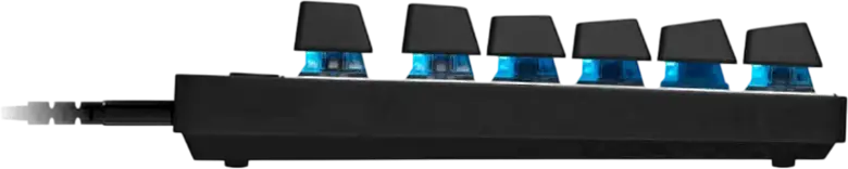 Tastatură Gaming Mecanică Logitech G Pro X TKL Rapid YU0090, Switch-uri Analogice Magnetice, Rapid Trigger, LIGHTSYNC RGB, Tenkeyless, Layout Englezesc, USB Wired