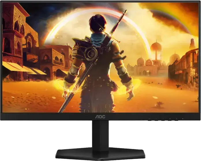 Monitor Gaming AOC 27G42E 23.8", IPS WUXGA 1920x1200, Rata de Refresh 180Hz, Timp Raspuns 0.5ms MPRT, HDR10, Adaptive-Sync, G-SYNC Compatible, Negru