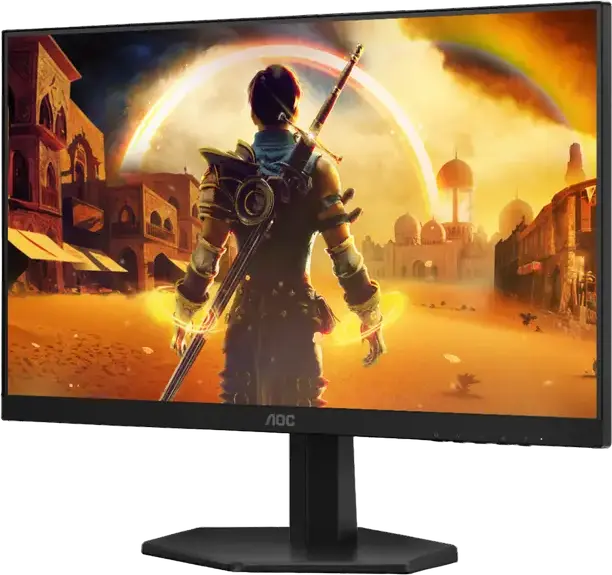 Monitor Gaming AOC 27G42E 23.8", IPS WUXGA 1920x1200, Rata de Refresh 180Hz, Timp Raspuns 0.5ms MPRT, HDR10, Adaptive-Sync, G-SYNC Compatible, Negru