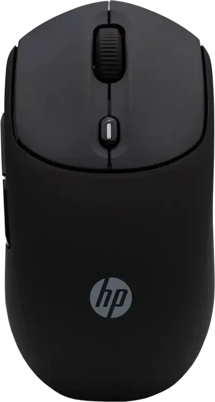 HP 400 Quiet Wireless Mouse, Black, Dual-mode Bluetooth and 2.4GHz USB, Adjustable 6000 DPI, Ambidextrous Compact Design, Quiet-click Buttons, 24 Month Battery