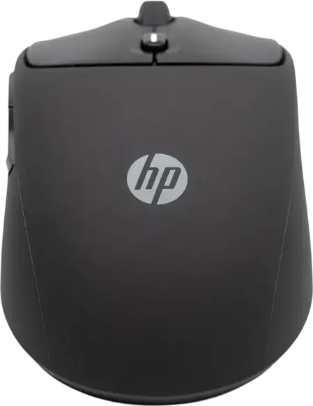 HP 400 Quiet Wireless Mouse, Black, Dual-mode Bluetooth and 2.4GHz USB, Adjustable 6000 DPI, Ambidextrous Compact Design, Quiet-click Buttons, 24 Month Battery