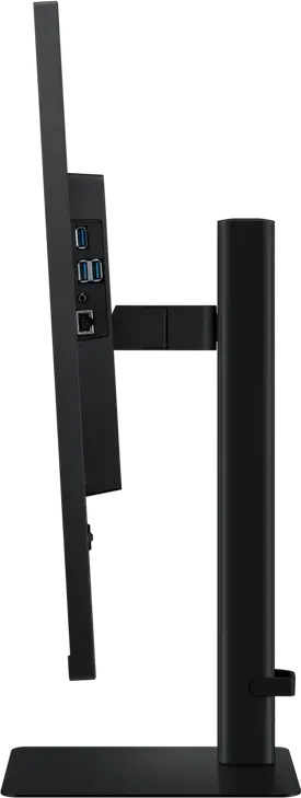 Monitor Samsung ViewFinity S8 S32D804 32 inch 4K UHD, Panou VA, HDR10, USB-C Power Delivery 90W, Switch KVM, Reglabil pe Inaltime, Negru
