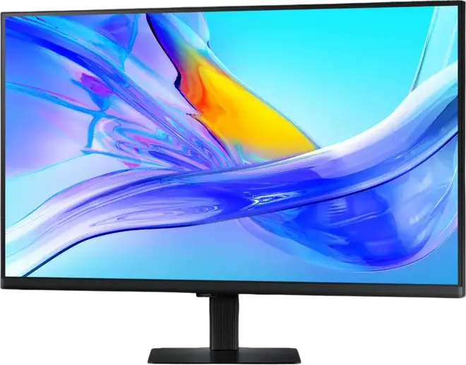 Monitor Samsung ViewFinity S8 S32D804 32 inch 4K UHD, Panou VA, HDR10, USB-C Power Delivery 90W, Switch KVM, Reglabil pe Inaltime, Negru