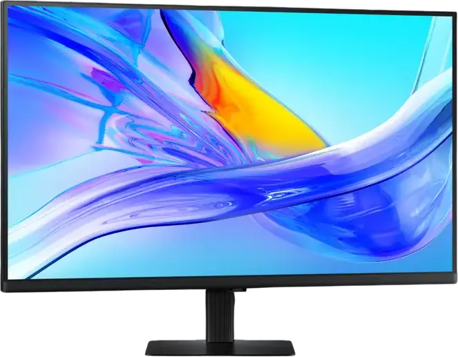 Monitor Samsung ViewFinity S8 S32D804 32 inch 4K UHD, Panou VA, HDR10, USB-C Power Delivery 90W, Switch KVM, Reglabil pe Inaltime, Negru