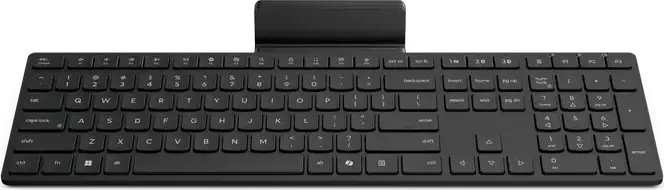Lenovo Wireless Multi-Mode Pro Keyboard 6000 4Y41S04687, Bluetooth 5.3 & 2.4 GHz RF, Membrane Silent Typing, Multi-Device Pairing, English/Russian Layout