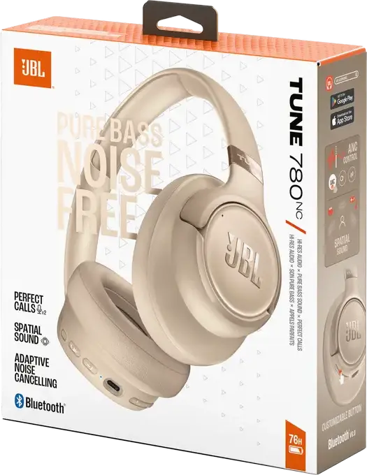 Căști JBL Tune 780NC, Bej