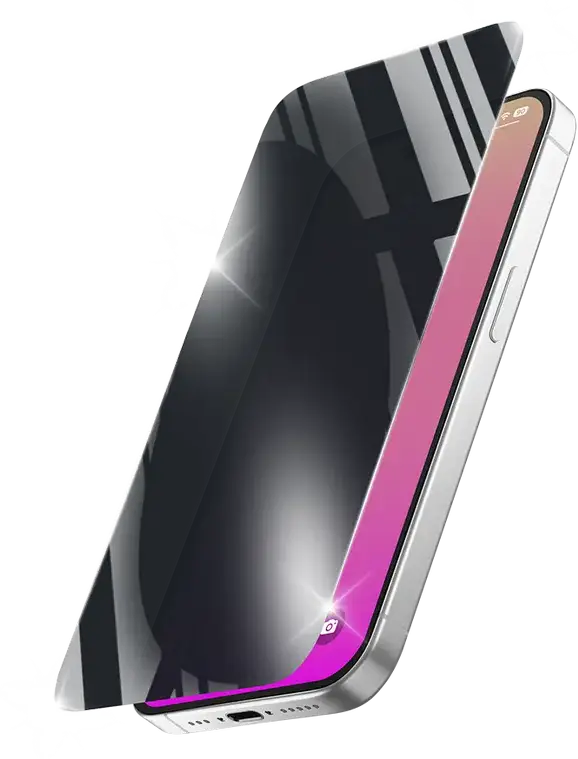 Sticlă de protecție Cellularline Tempered Glass Privacy pentru Apple iPhone 17, Negru