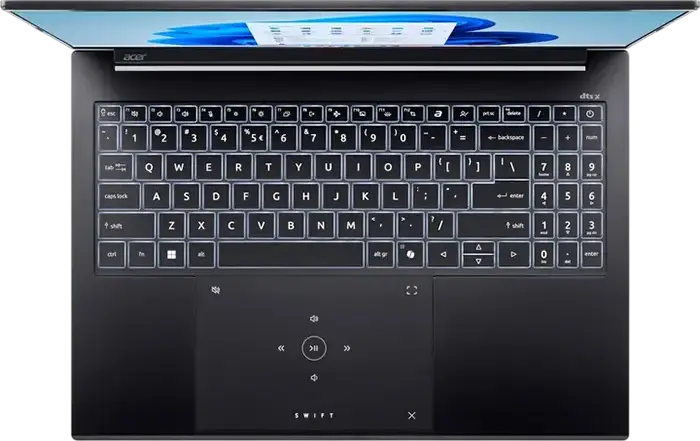 Acer Swift Go 16 SFG16-74 Laptop, Intel Core Ultra 9 288V Lunar Lake, 32GB LPDDR5X RAM, 1TB PCIe 4.0 NVMe SSD, 16" OLED WUXGA+ 120Hz Display, Windows 11 Home