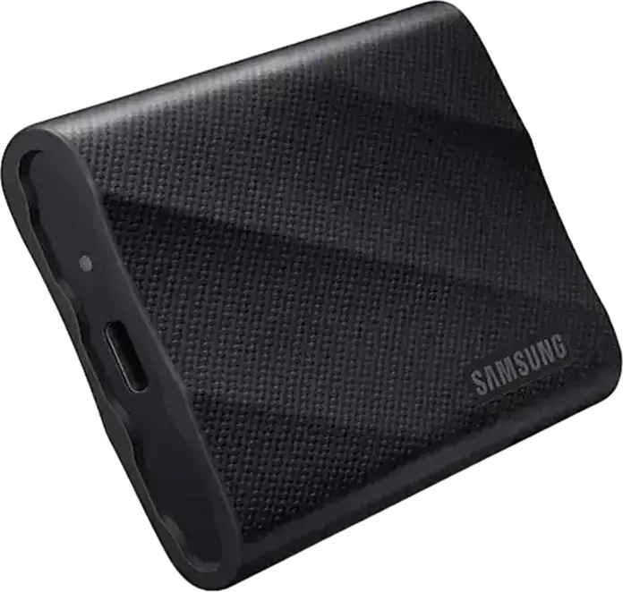 SSD Portabil Samsung T9 4TB MU-PG1T0B/EU Drive Extern USB 3.2 Gen 2x2 Viteza Citire/Scriere până la 2000MB/s cu Dynamic Thermal Guard, Negru