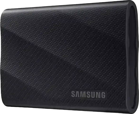 SSD Portabil Samsung T9 4TB MU-PG1T0B/EU Drive Extern USB 3.2 Gen 2x2 Viteza Citire/Scriere până la 2000MB/s cu Dynamic Thermal Guard, Negru