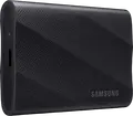 SSD Portabil Samsung T9 4TB MU-PG1T0B/EU Drive Extern USB 3.2 Gen 2x2 Viteza Citire/Scriere până la 2000MB/s cu Dynamic Thermal Guard, Negru