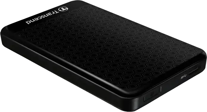 Hard Disk Extern Portabil Transcend StoreJet 25A3 1 TB HDD 2.5" USB 3.1 Gen 1 5Gbps cu sistem de absorbție a șocurilor și backup automat One-Touch
