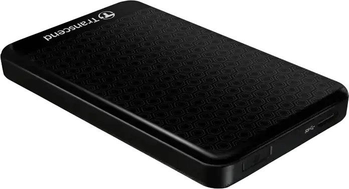 Hard Disk Extern Portabil Transcend StoreJet 25A3 1 TB HDD 2.5" USB 3.1 Gen 1 5Gbps cu sistem de absorbție a șocurilor și backup automat One-Touch