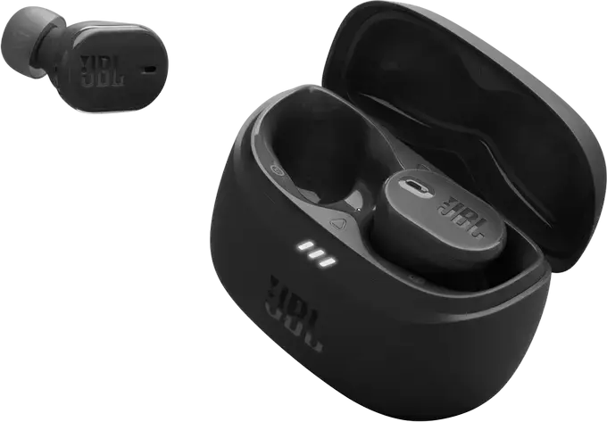 JBL Tune Buds 2 True Wireless Earbuds, Black, Adaptive Noise Cancelling, Pure Bass & Spatial Sound, 48h Total Battery, Bluetooth 5.3, IP54, 10mm Drivers