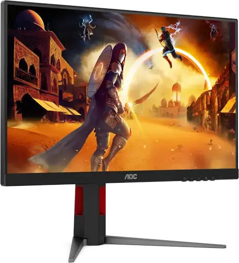 23,8" Monitor Gaming AOC 24G4HA, IPS 1920x1080 FHD, Negru