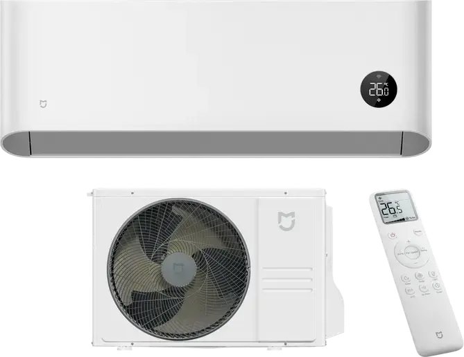 Aparat de Aer Conditionat Split Xiaomi Mijia Pro Eco ASH-12W/N1C3-EU, 12000 BTU, Inverter A+++, Racire si Caloriferare, R-32, Control Smart Wi-Fi, Alb