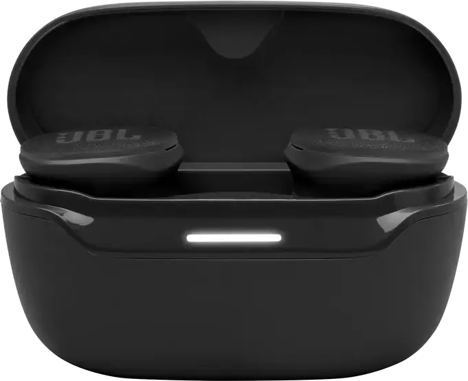 Casca JBL Endurance Race 2 True Wireless, Negru, Anulare Activă a Zgomotului (ANC), Rezistență IP68 la Apă și Praf, Sunet JBL Pure Bass, Baterie 48h