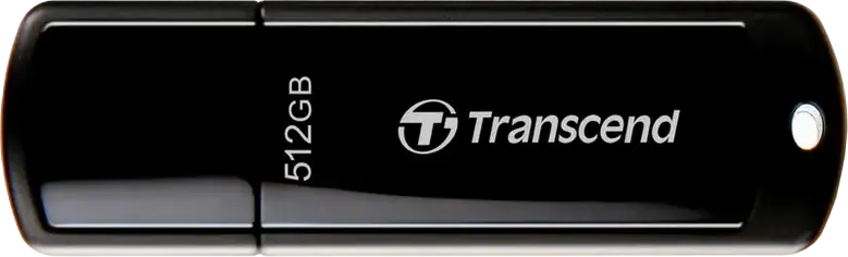 Memorie USB Transcend JetFlash 700, 512GB, Negru