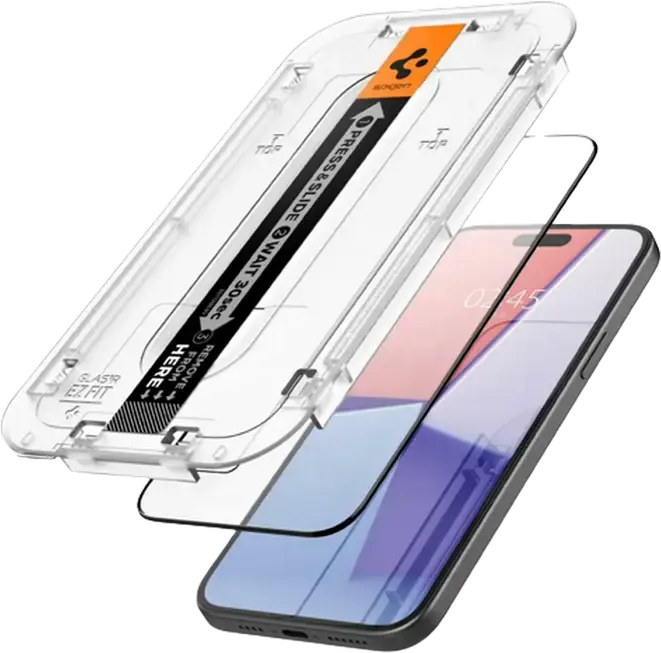 Sticlă de protecție Spigen EZ FIT, Transparent