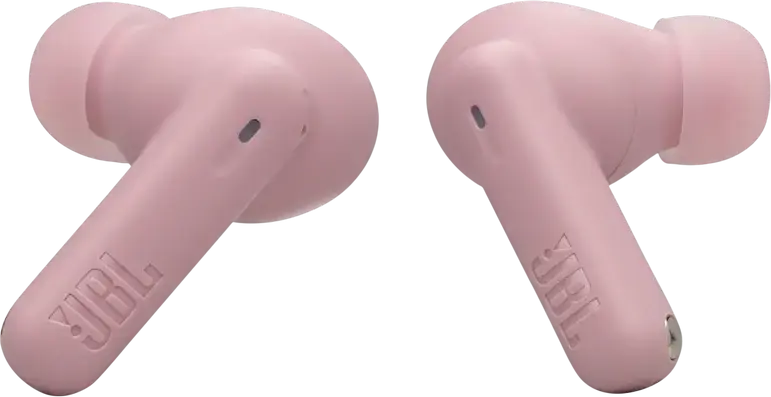 JBL Wave Beam 2 True Wireless Earbuds, Pink, Active Noise Cancelling (ANC), JBL Pure Bass Sound, Smart Ambient, 40h Playtime, Bluetooth Multipoint, Water & Dust Resistant