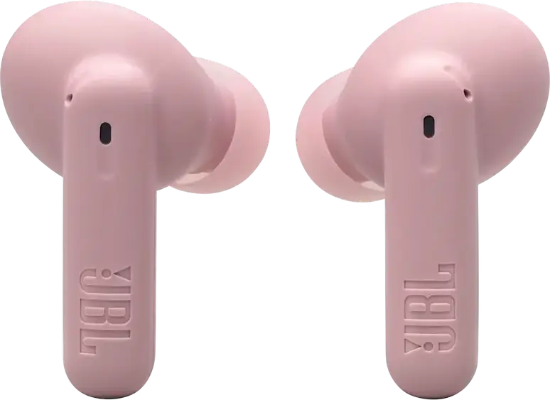 JBL Wave Beam 2 True Wireless Earbuds, Pink, Active Noise Cancelling (ANC), JBL Pure Bass Sound, Smart Ambient, 40h Playtime, Bluetooth Multipoint, Water & Dust Resistant