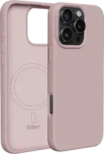 Husă Etteri Silicone Mag case pentru iPhone 16 Pro Max, Light Pink