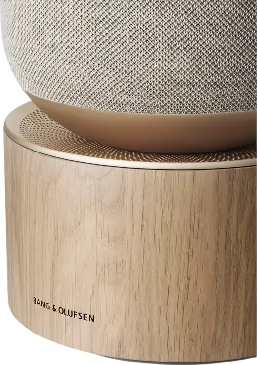 Difuzor Wireless Multiroom Bang & Olufsen Beosound Balance, 850W RMS, Stejar Natural si Aluminiu, Sisteme 3-Cale, AirPlay, Chromecast, Google Assistant