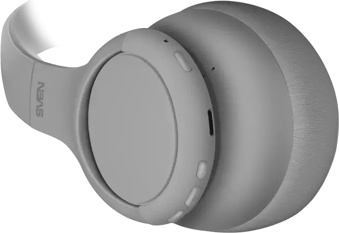 Casca Wireless Over-Ear SVEN AP-B800MV - Gri, cu ANC Hibrid, Bluetooth 5.4, Difuzoare 40mm, Baterie 85h, Protectie IPx4, USB-C, Aplicatie Smart Life