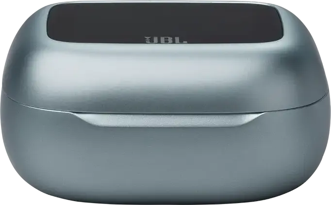 JBL Live Flex 3 True Wireless Open-Stick Earbuds - Blue, with 12mm Drivers, True Adaptive Noise Cancelling, 6 Microphones, Touchscreen Charging Case, IP54