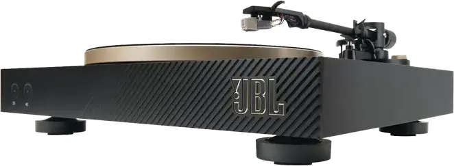 Platou Vinil JBL Spinner BT cu Bluetooth 5.2, Preamplificator Phono Integrat, Platou si Brat de Aluminiu, Cartus MM, Plinta din MDF Negru