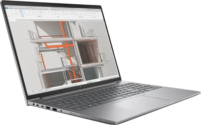 Workstation Mobil HP ZBook X G1i 16, Intel Core Ultra 7 265H, 32GB/64GB DDR5, 1TB/2TB PCIe Gen4 SSD, NVIDIA RTX PRO, 16" WQUXGA DreamColor IPS, Win 11 Pro