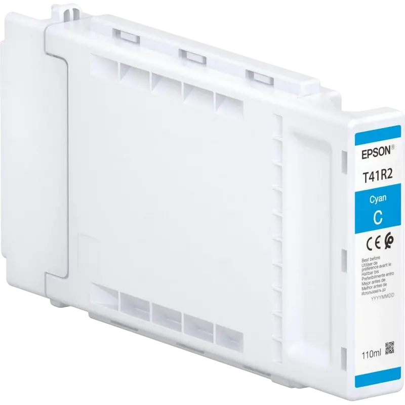 Чернила Epson UltraChrome XD2 T41 C13T41R540 Голубой 110мл Пигментные Архивные для принтеров SureColor SC-T3400 SC-T3400N SC-T5400