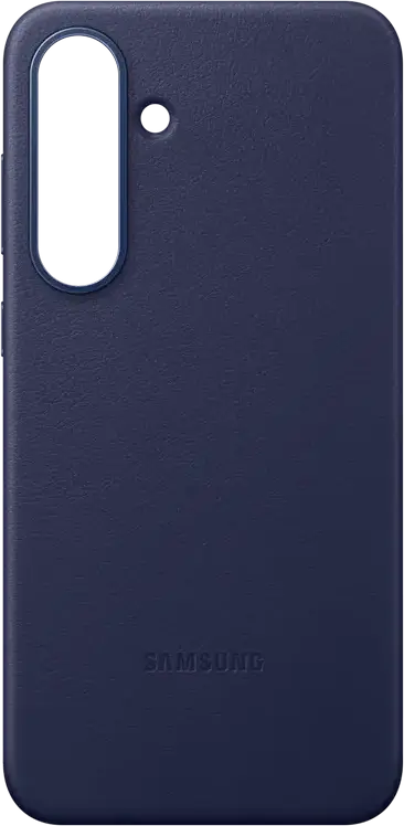 Samsung Galaxy S25 FE Kindsuit Case EF-VS731PAEGW Vegan Leather Slim Cover with Metal Trim and Micro-fabric Lining