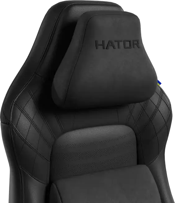 Scaun Gaming HATOR Darkside 3L Pro HTC3200L, Piele PU HybridFiber, Cotiere Ajustabile 4D, piston Clasa 4, Baza Aluminiu, Negru