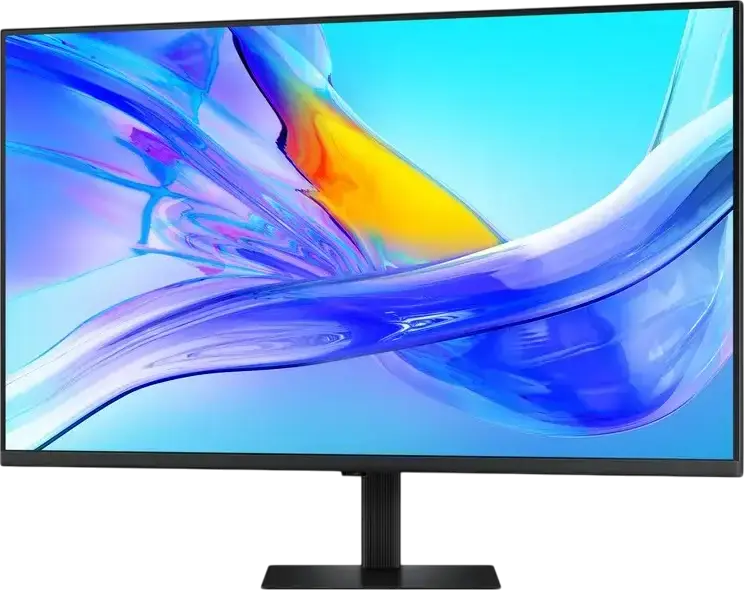 Samsung ViewFinity S8 S37D802U 37" 4K UHD Monitor, VA Panel, HDR10, USB-C 90W Power Delivery, KVM Switch, PbP/PiP, Height Adjustable Stand, Black
