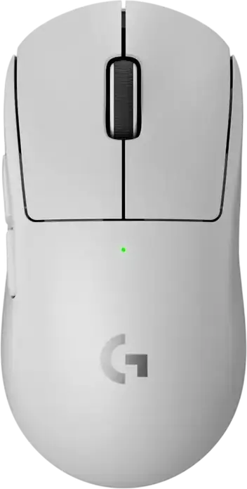 Logitech G PRO X Superlight 2 SE Wireless Gaming Mouse, White, HERO 2 Sensor 44,000 DPI, LIGHTFORCE Hybrid Switches, 60g Lightweight, LIGHTSPEED Wireless
