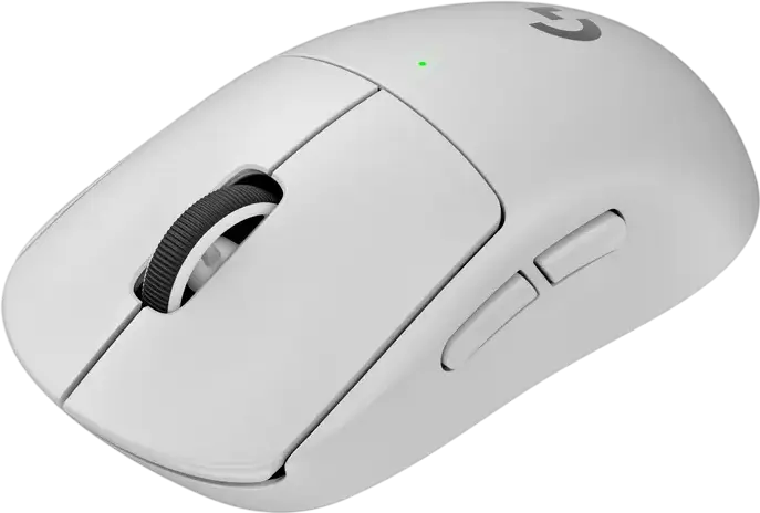 Logitech G PRO X Superlight 2 SE Wireless Gaming Mouse, White, HERO 2 Sensor 44,000 DPI, LIGHTFORCE Hybrid Switches, 60g Lightweight, LIGHTSPEED Wireless