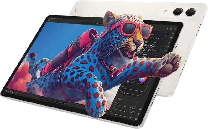 Планшет Lenovo Yoga Tab TB710FU 11.1" 3.2K 144Hz, Snapdragon 8 Gen 3, 12GB RAM, 256GB UFS 4.0, Android 15, Корпус из алюминия, с Tab Pen Pro, Seashell