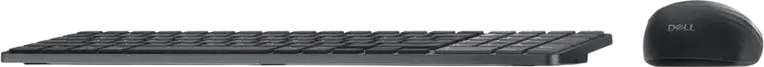 Dell KM746 Pro 7 Rechargeable Compact Keyboard and Mouse Set, Dual-mode Bluetooth and 2.4GHz Wireless, Scissor Switch, 6000 DPI Optical Mouse, Graphite