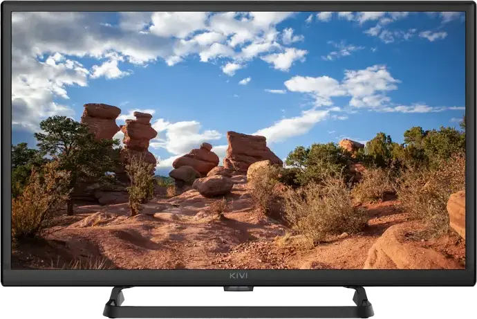 24" LED SMART TV KIVI 24H710QB, 1366x768 HD, Google TV, Negru