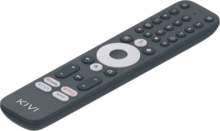 Телевизор KIVI 24H710QB Optima L5 24" LED, HD 1366x768, Google TV, 8ГБ памяти, 3x HDMI, Bluetooth 5.0, Безрамочный дизайн, Dolby Audio, Черный